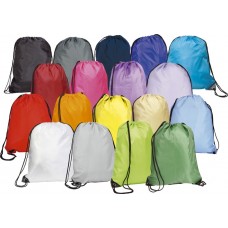 Large Drawstring Sports Back Pack Bag / Gym Bag