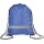 Reflective Drawstring Backpack Bag (blue)