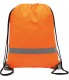 Reflective Drawstring Backpack Bag (orange)