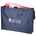 Book Bag With Gusset and Velcro Fastening (navy)